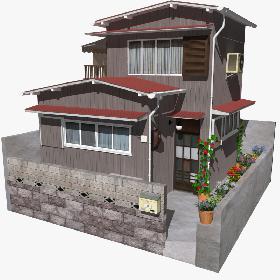 3D model SendagayaHouse
